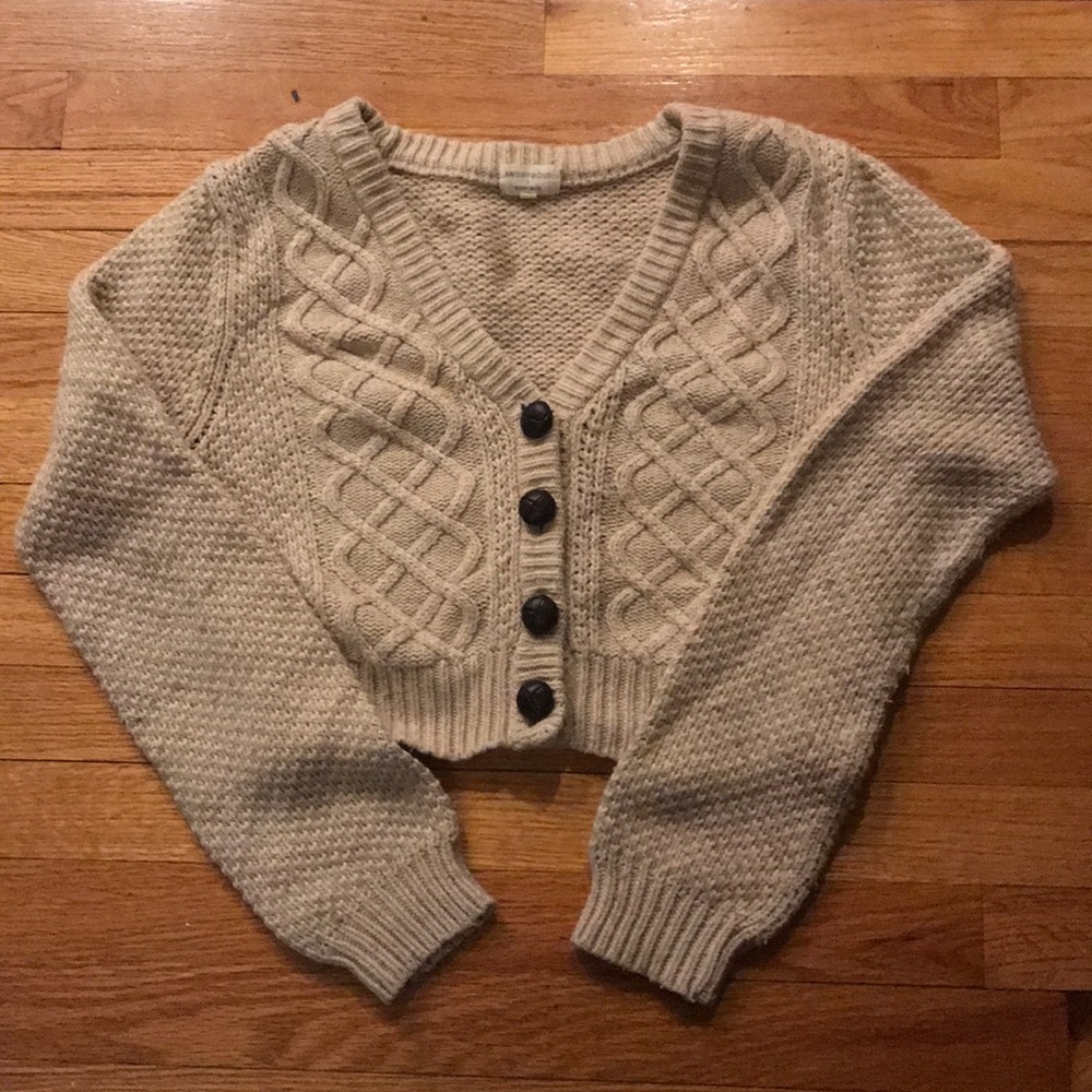 Anonymous by Ross and Bute Cropped Sweater